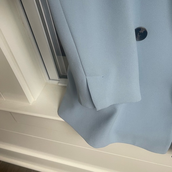 Zara Oversized Light Blue Blazer Size Large - Picture 5 of 7